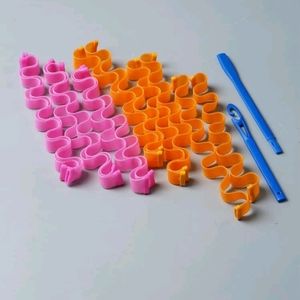 Water wave hair curlers